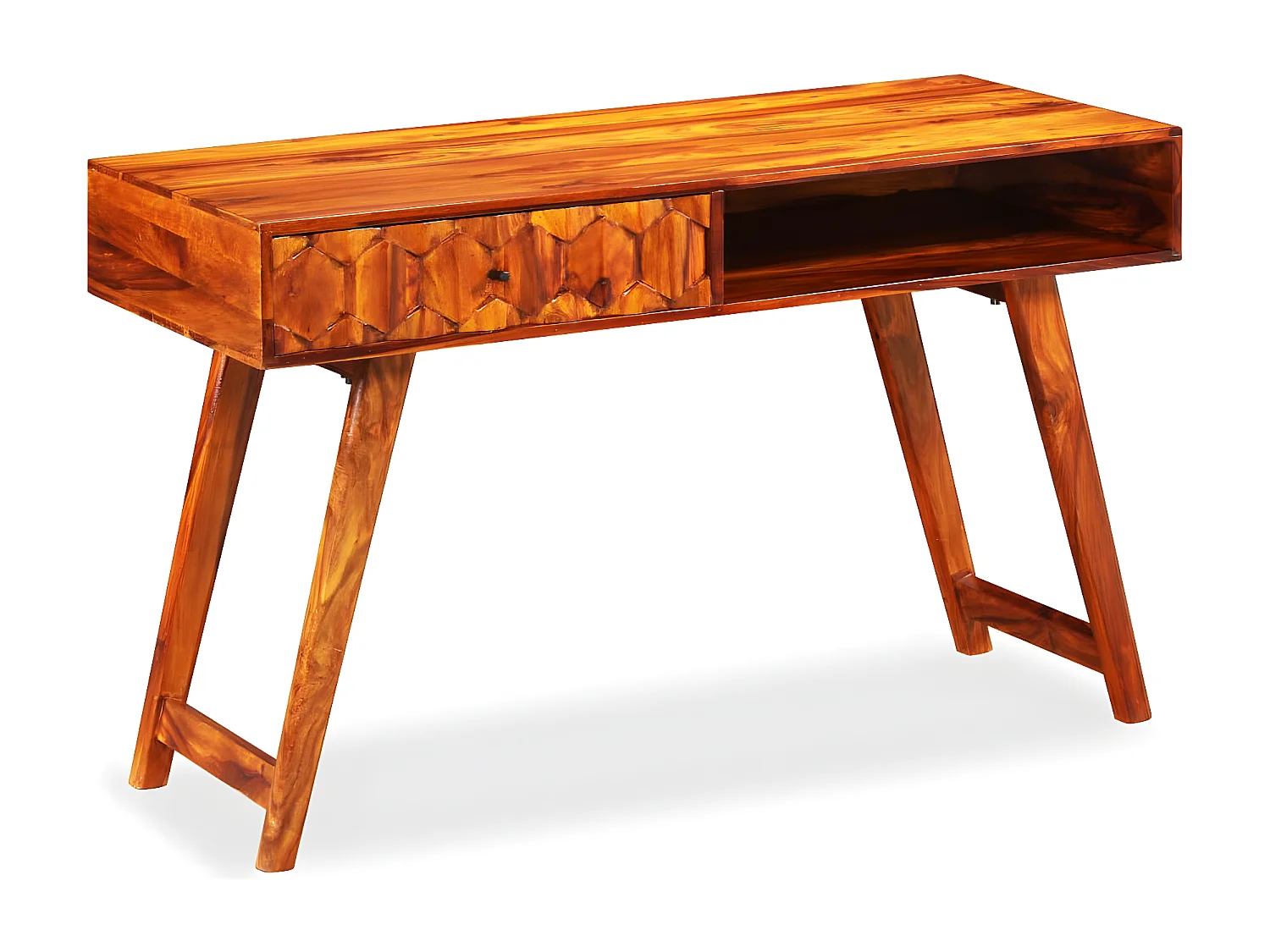 Bureau Bois massif de Sesham 118 x 50 x 76 cm