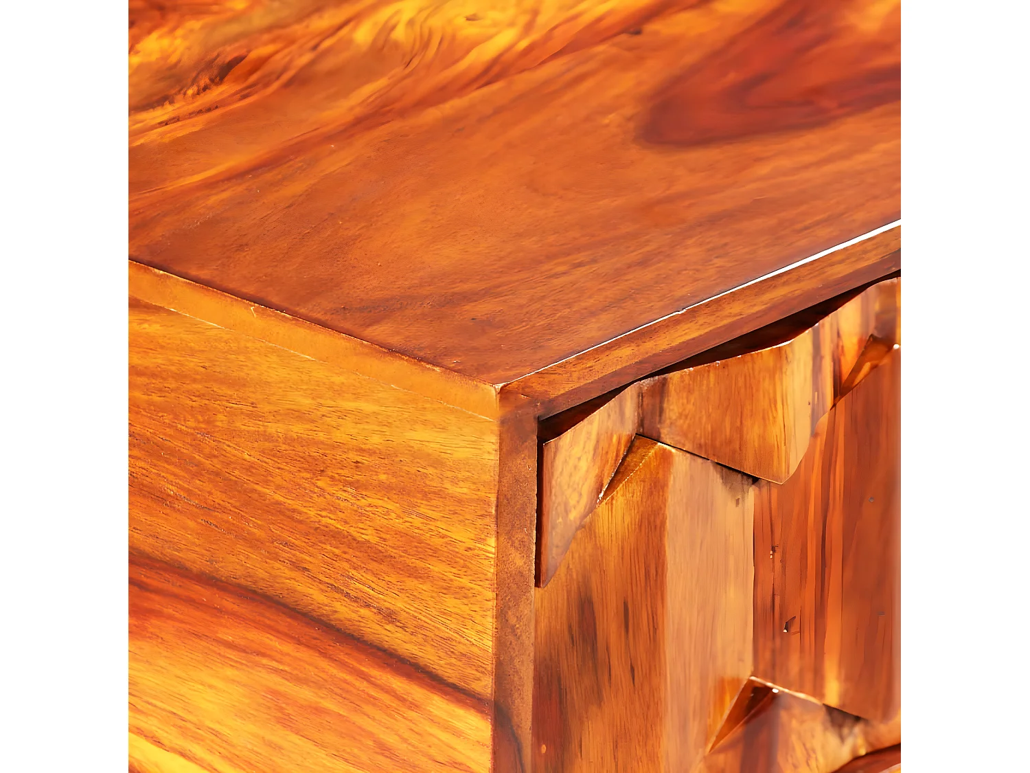 Bureau Bois massif de Sesham 118 x 50 x 76 cm