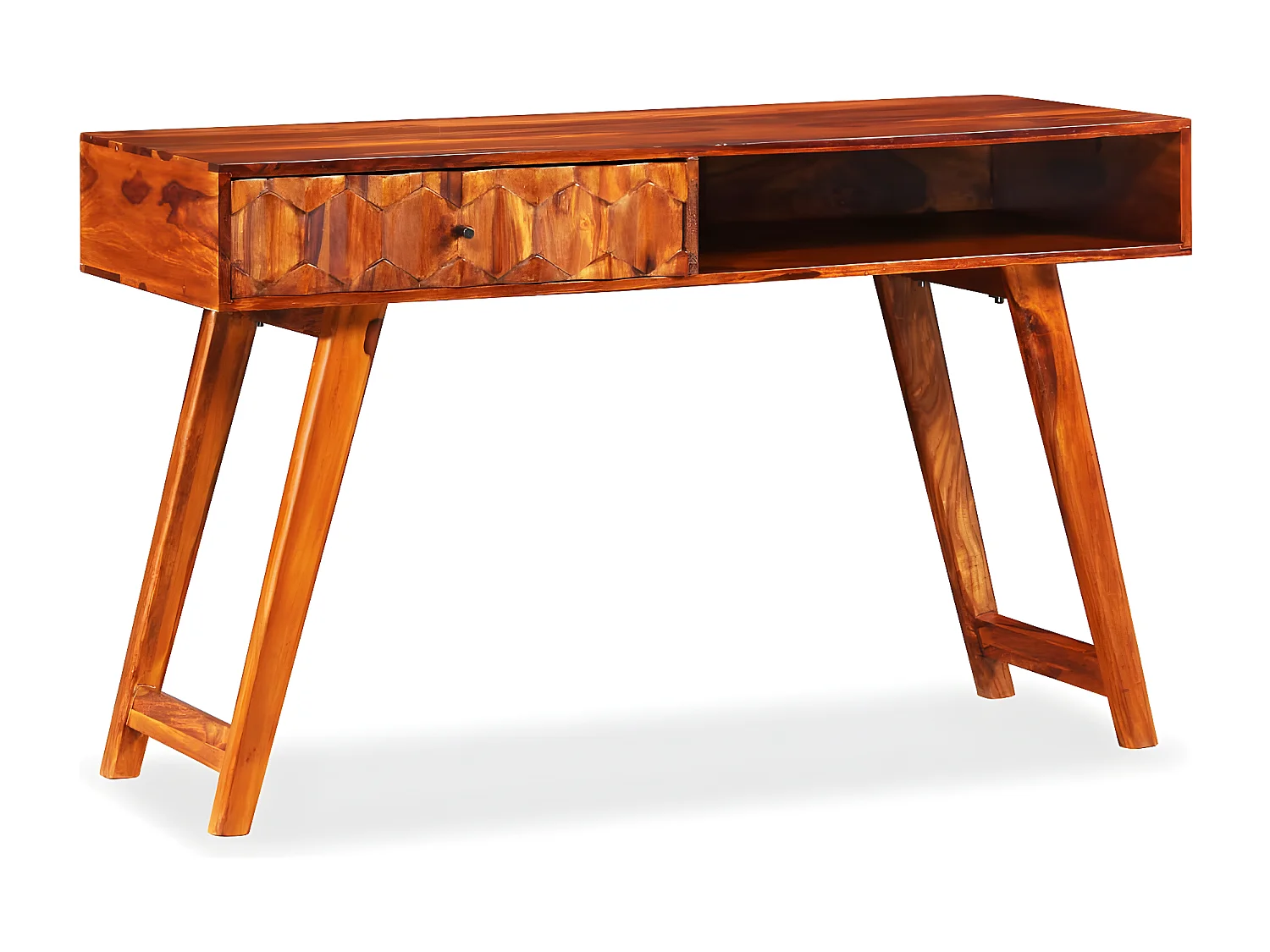 Bureau Bois massif de Sesham 118 x 50 x 76 cm
