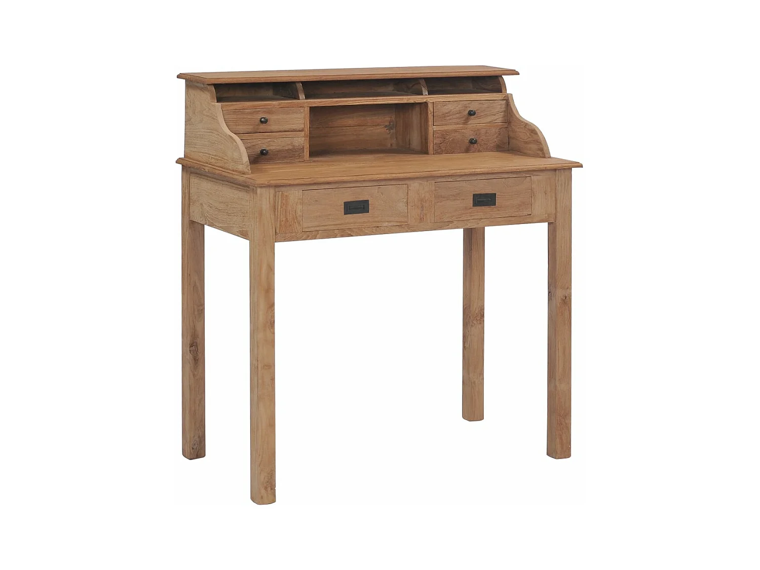 Bureau 90x50x100 cm Bois de teck massif