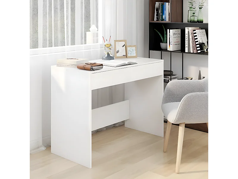 Secretária 101x50x76,5 cm aglomerado branco