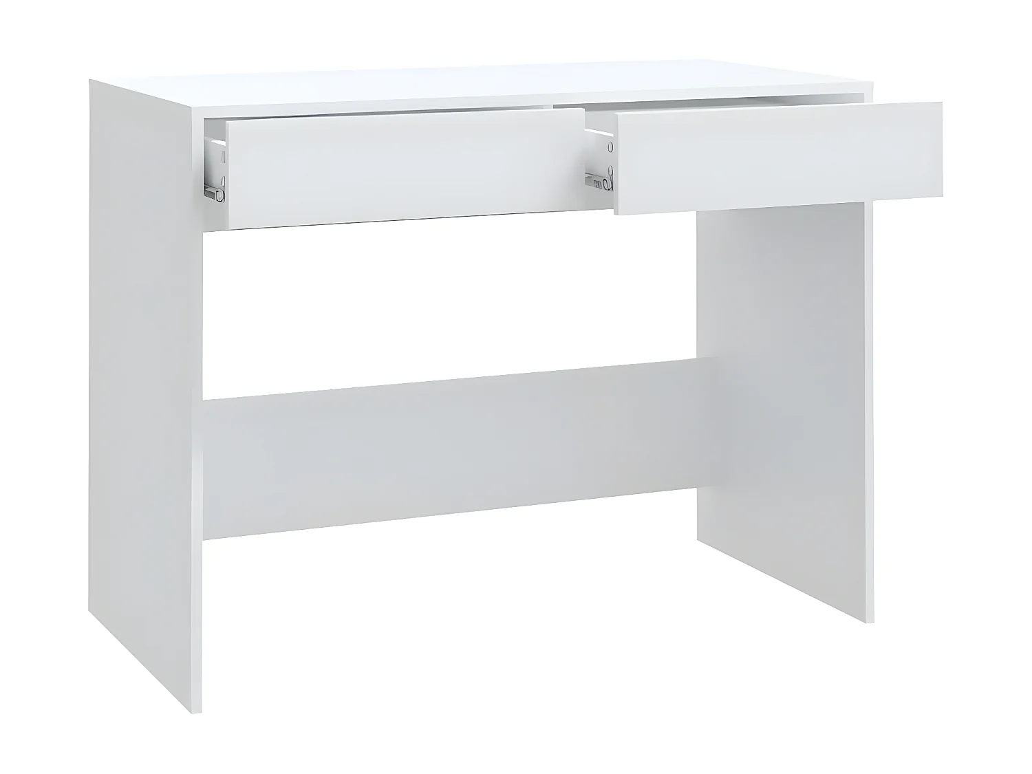 Bureau Blanc 101x50x76,5 cm Aggloméré