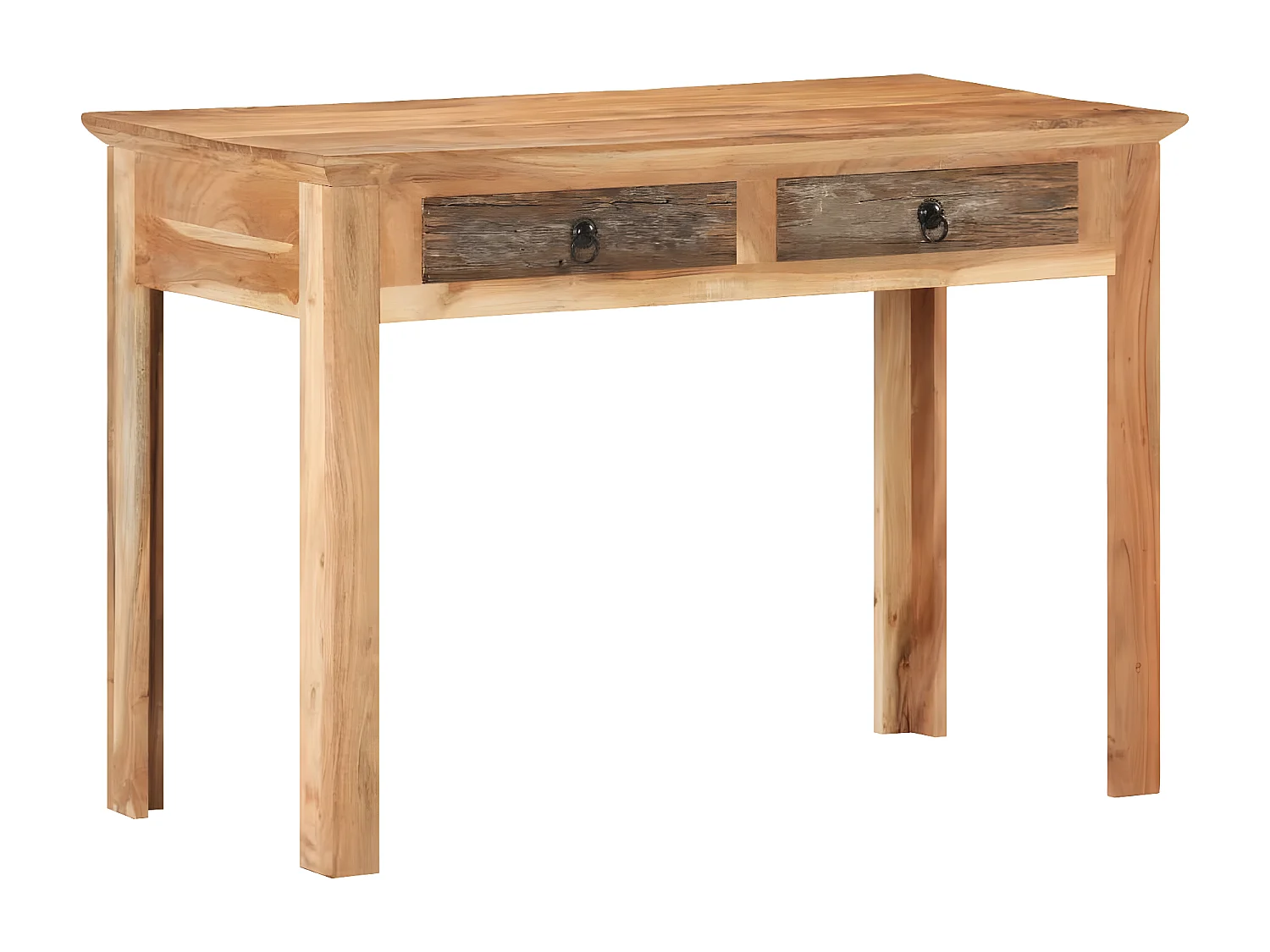 Bureau 110x50x75 cm massief gerecycled hout