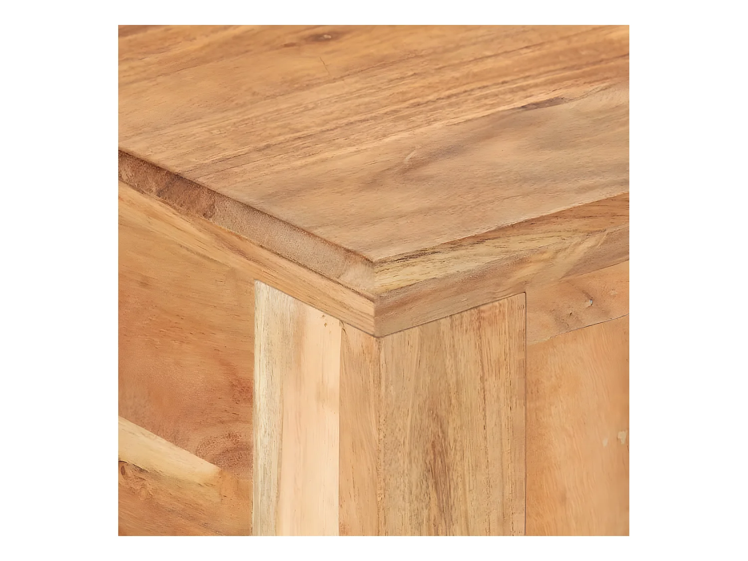 Bureau 110x50x75 cm massief gerecycled hout