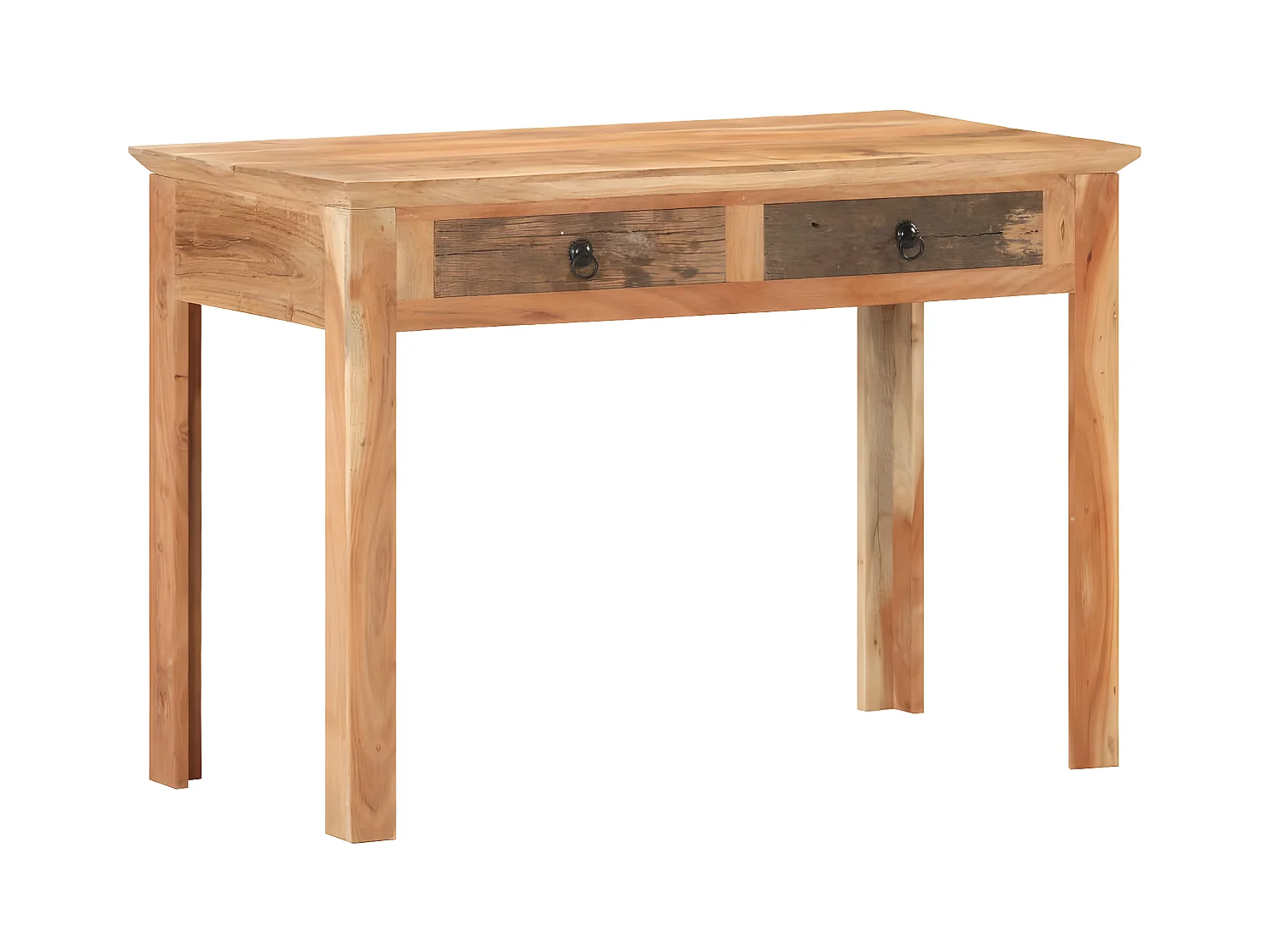 Bureau 110x50x75 cm massief gerecycled hout