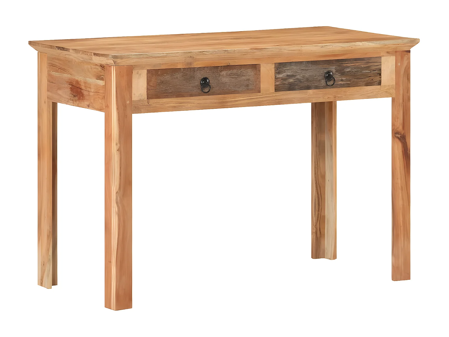 Bureau 110x50x75 cm massief gerecycled hout