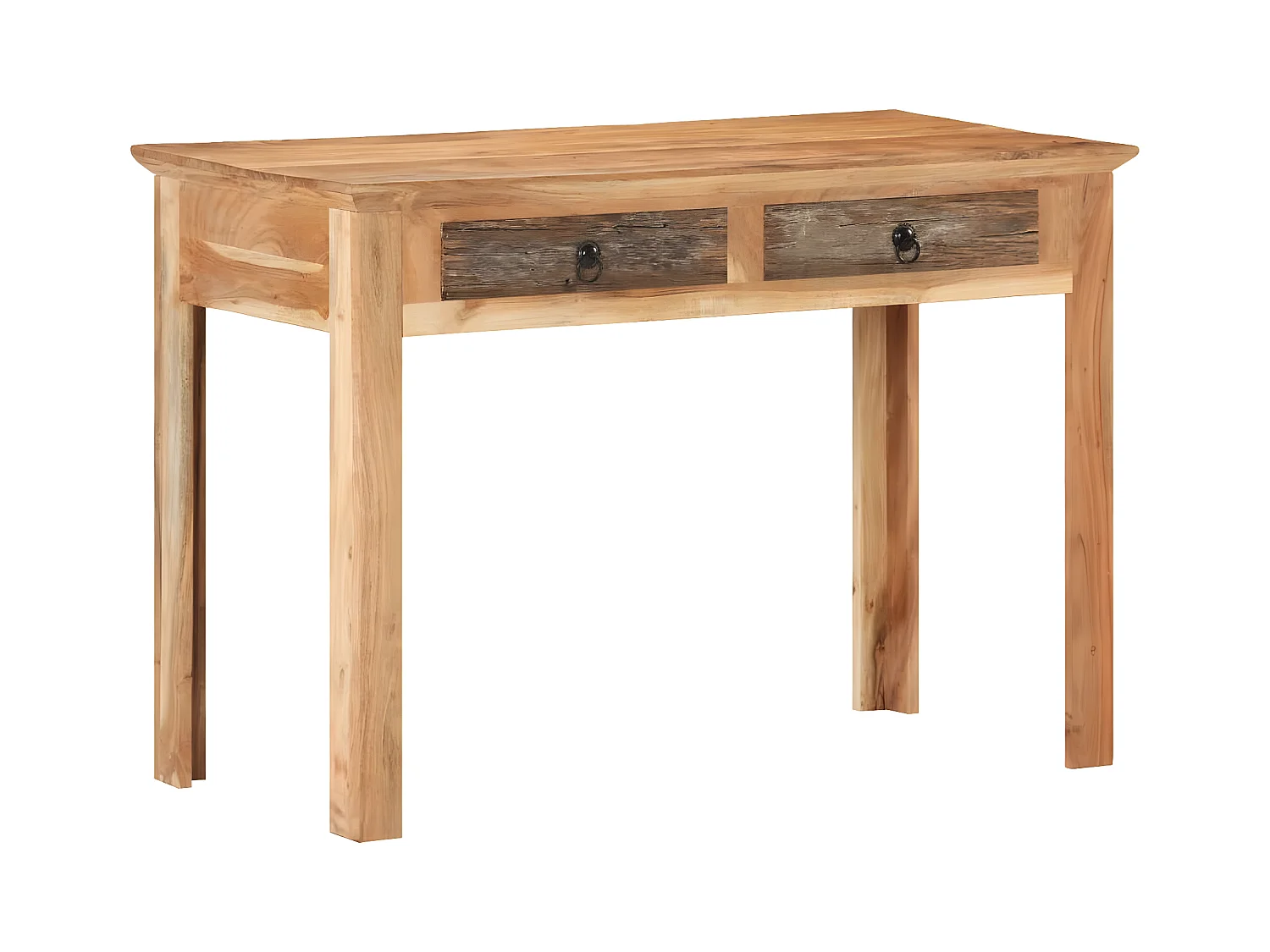 Bureau 110x50x75 cm Bois de récupération massif