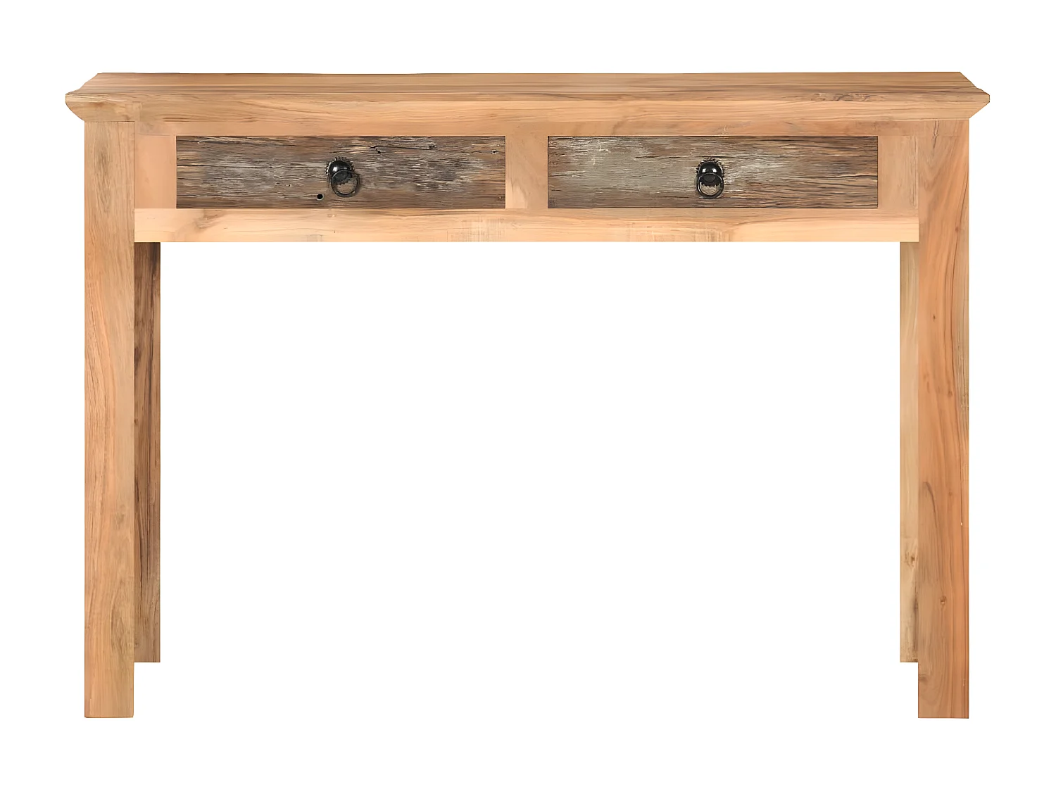 Bureau 110x50x75 cm Bois de récupération massif