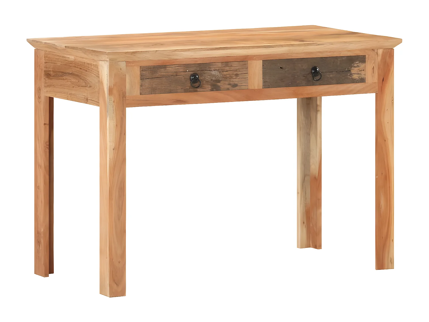 Bureau 110x50x75 cm Bois de récupération massif