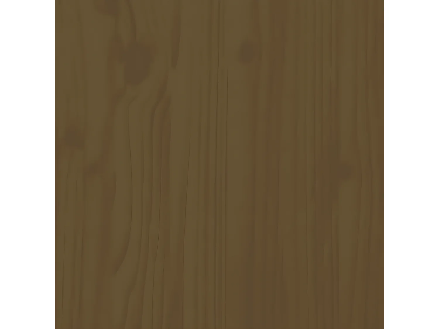 Secretária com armários 135x50x75 cm pinho maciço castanho mel