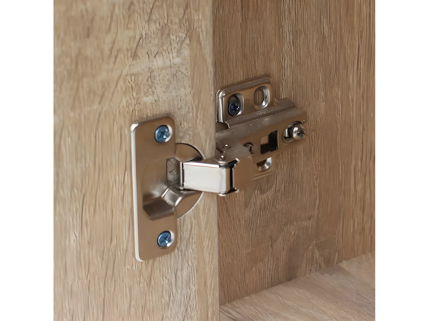 Bureau avec tiroir et placard 100 x 40 x 73 cm Chêne