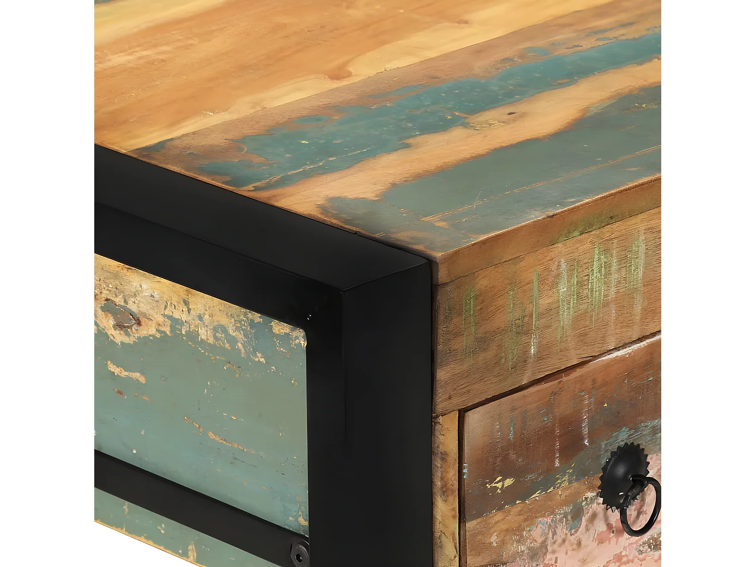 Bureau Bois de récupération massif