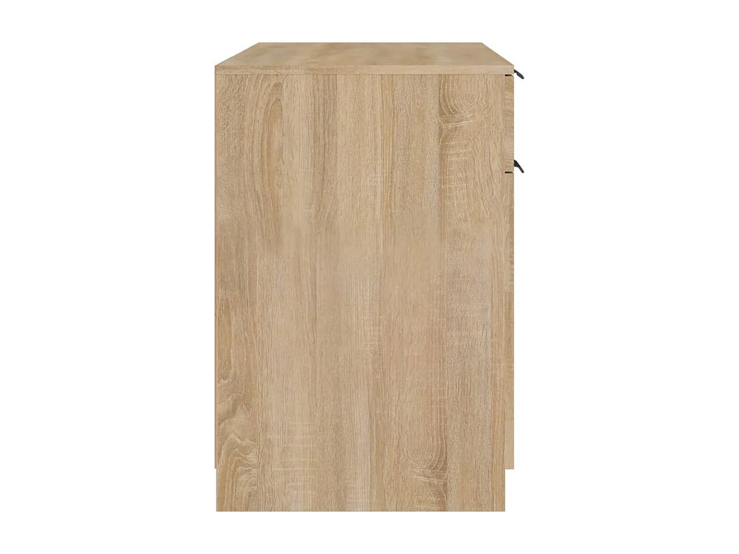 Bureau 100x50x75 cm bewerkt hout sonoma eikenkleurig