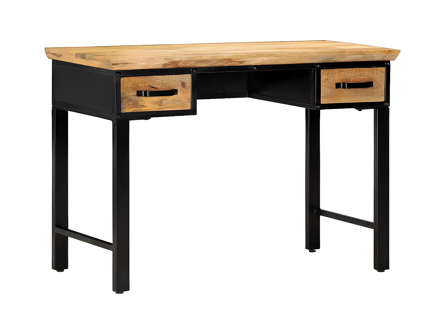 Bureau 110x50x76 cm Bois de manguier massif