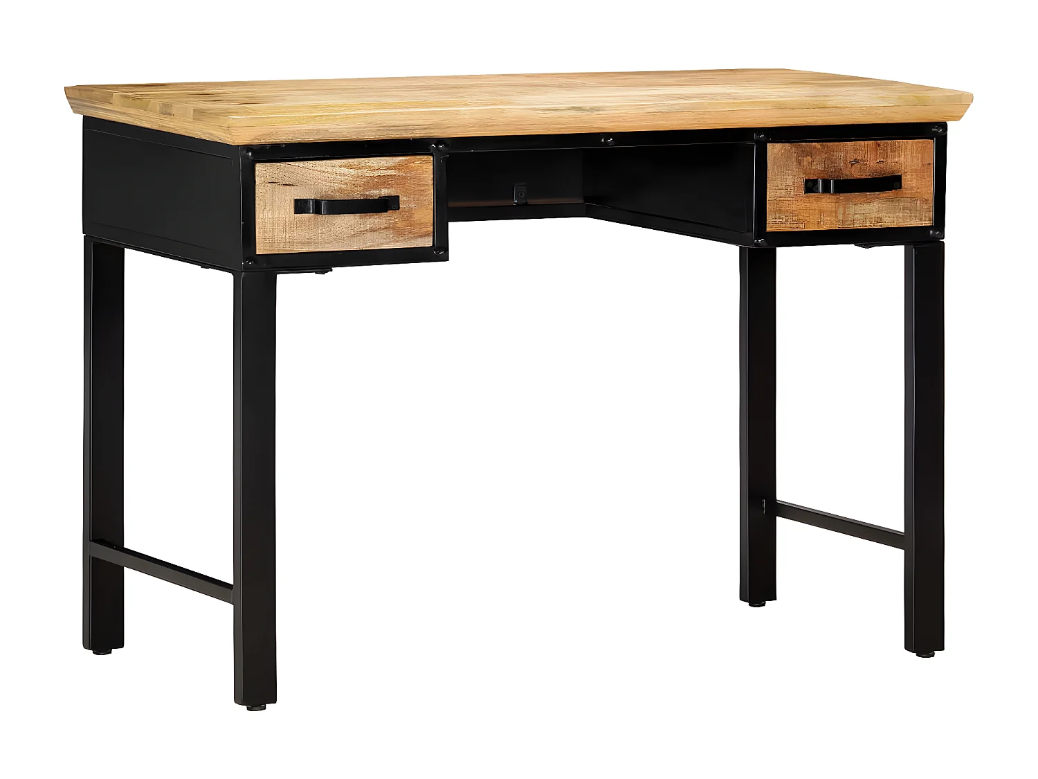 Bureau 110x50x76 cm Bois de manguier massif