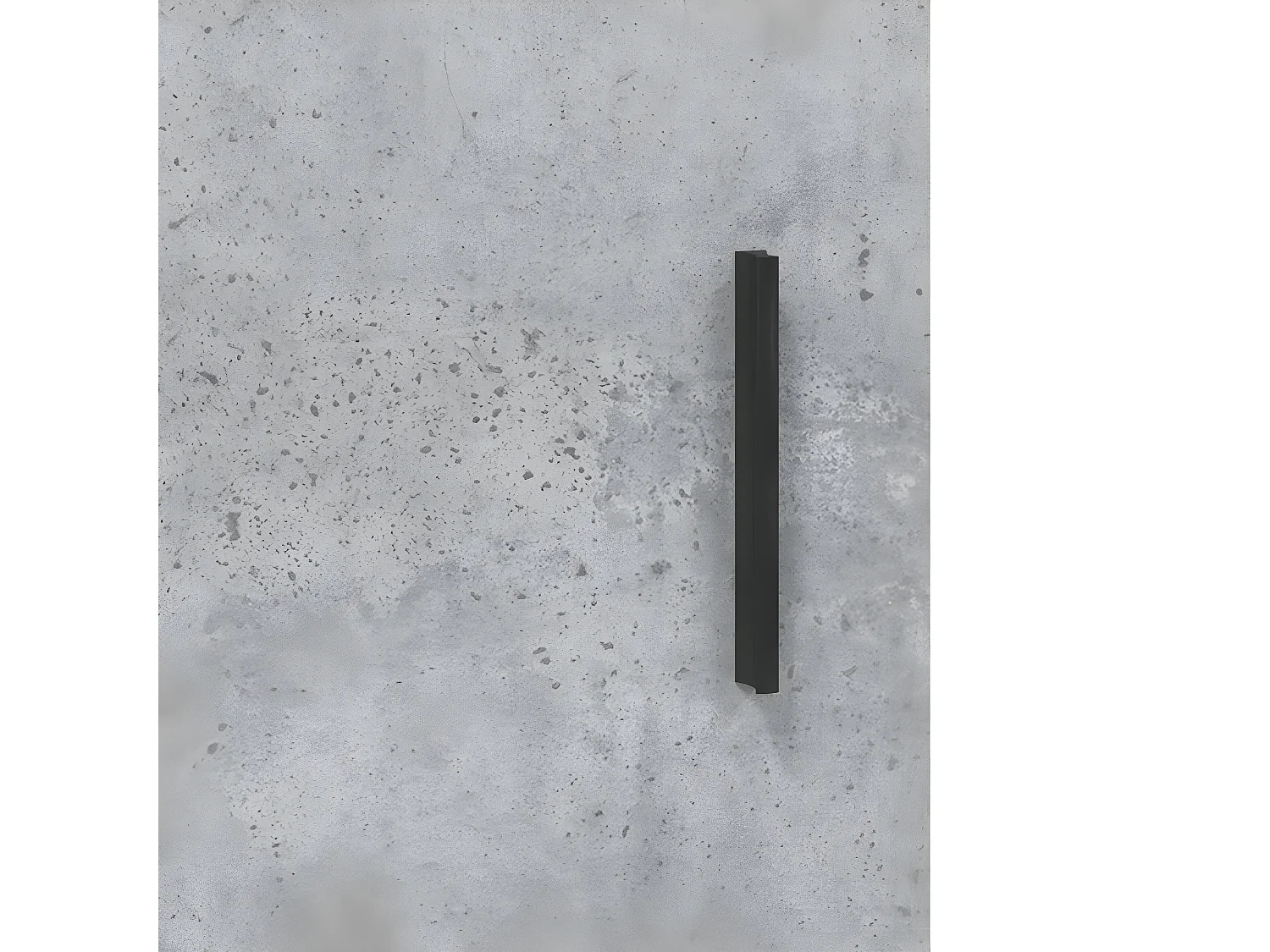 Bureau gris béton 140x50x75 cm bois d'ingénierie