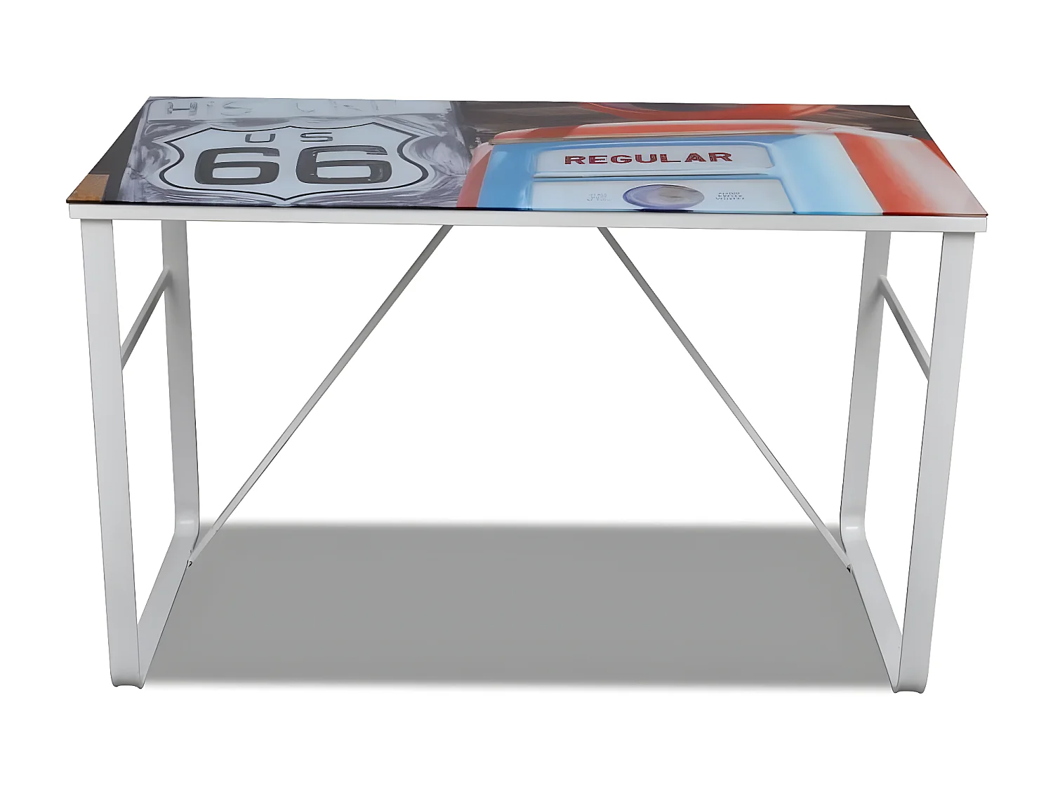 Mesa de escritório retangular exclusiva