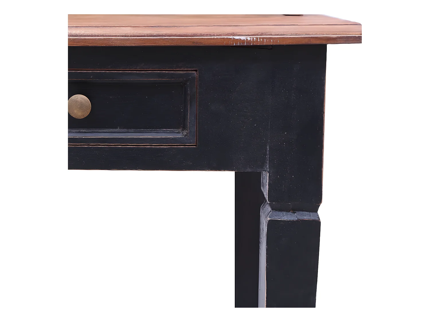 Bureau avec tiroirs 90x50x101 cm Bois de récupération solide