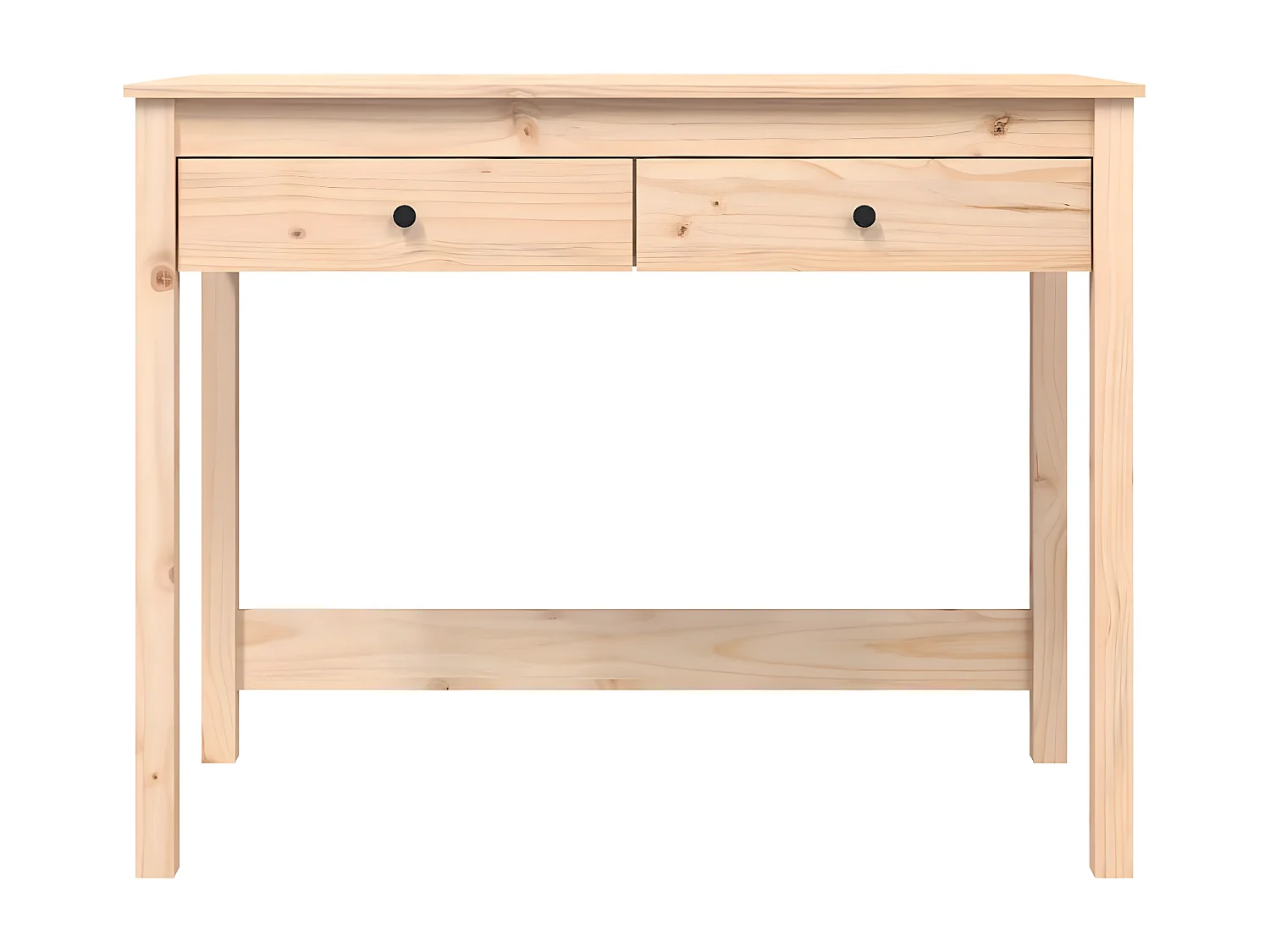 Bureau avec tiroirs 100x50x78 cm Bois massif de pin