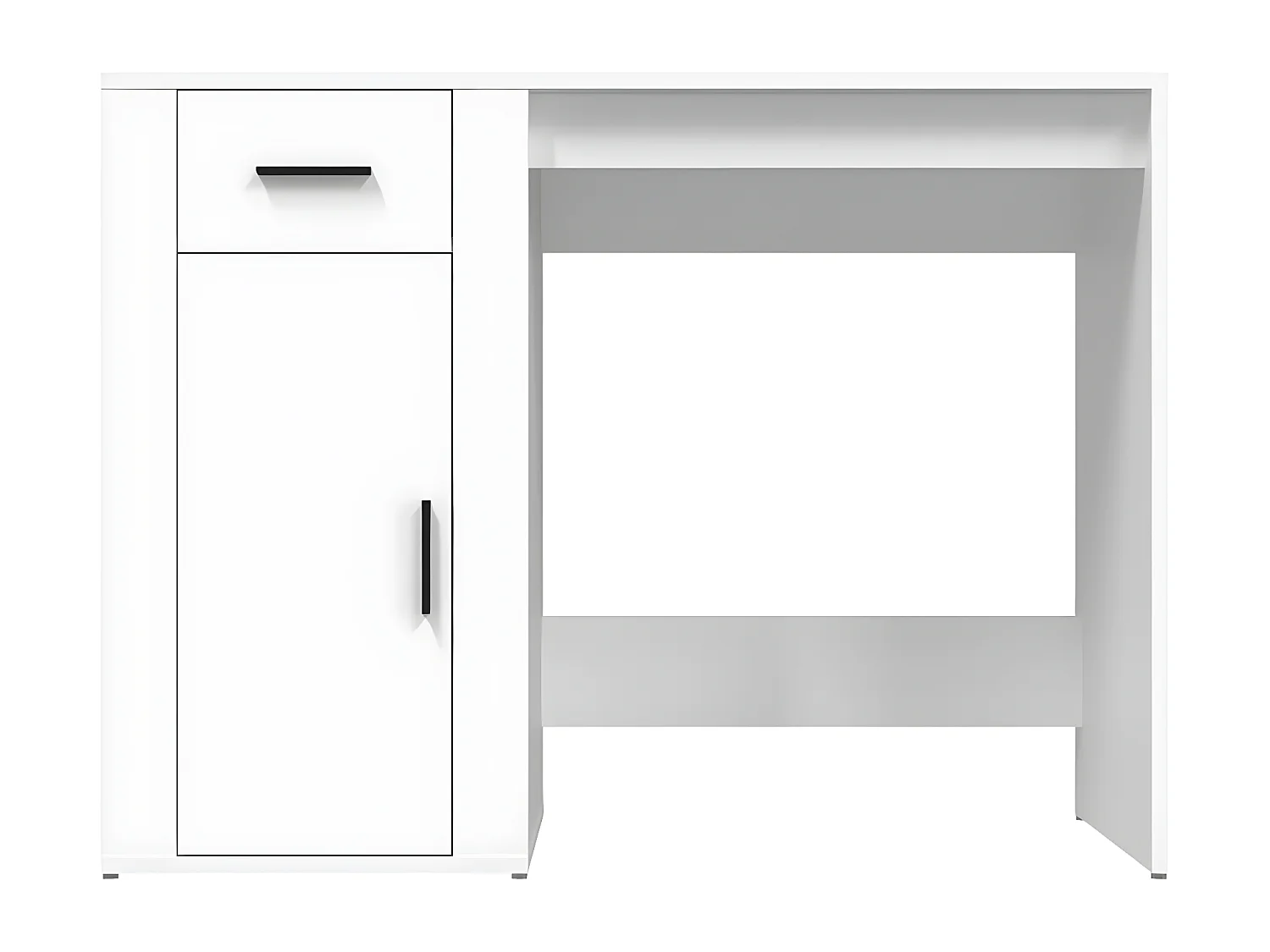 Bureau Blanc 100x49x75 cm Bois d'ingénierie