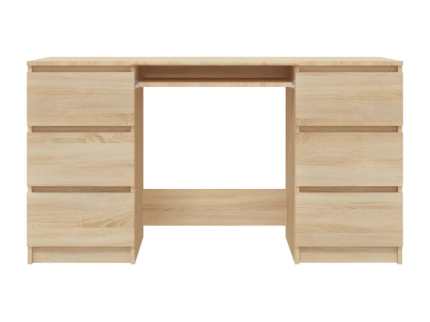 Bureau Chêne sonoma 140x50x77 cm Aggloméré