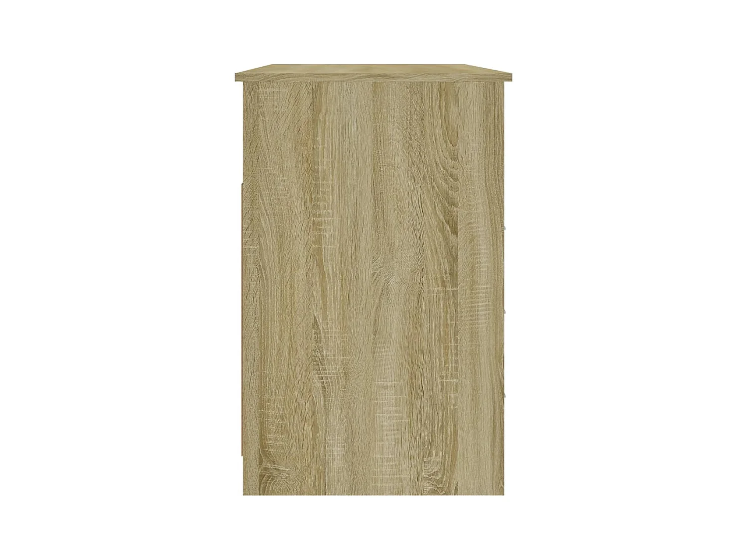 Bureau avec tiroirs Chêne sonoma 102x50x76 cm Bois d'ingénierie