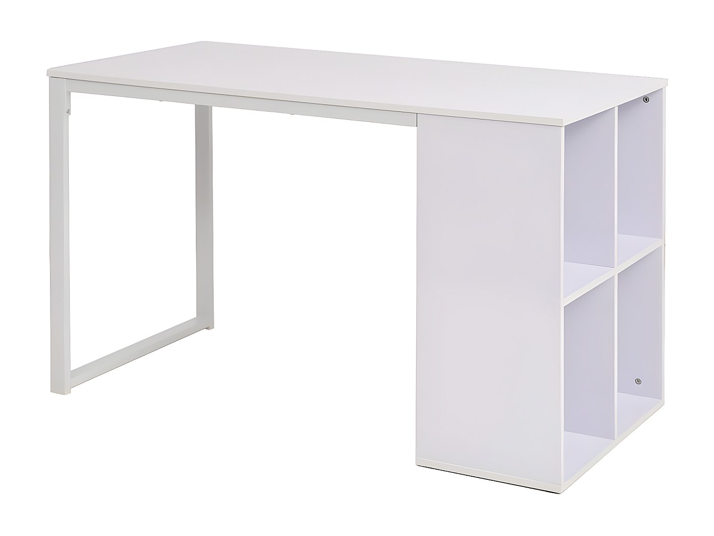 Console en verre trempé et métal chromé - Transparent - COSIMA