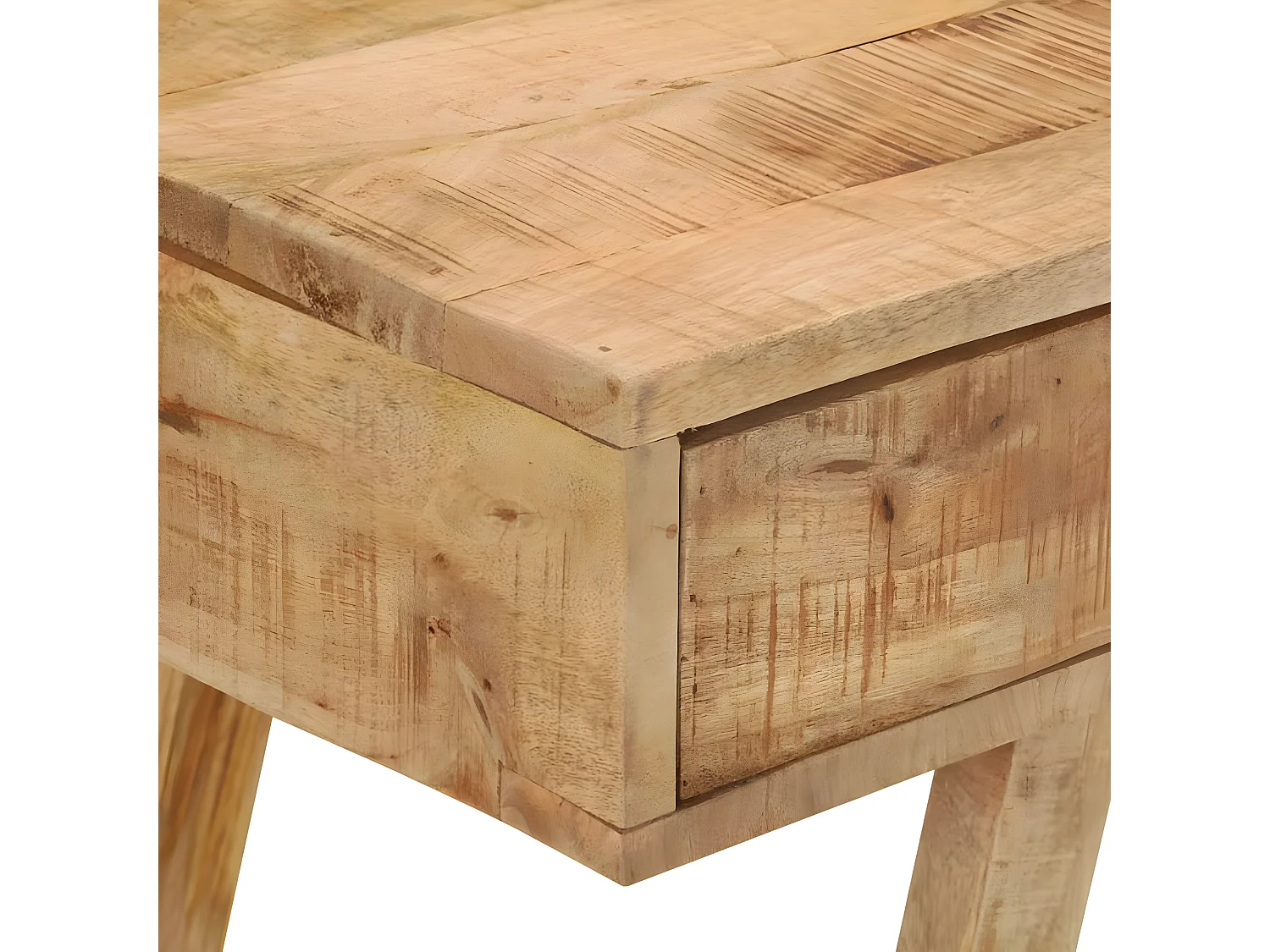Bureau 100x45x90 cm Bois de manguier brut solide