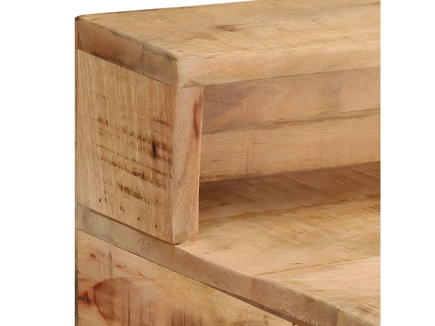 Bureau 100x45x90 cm Bois de manguier brut solide