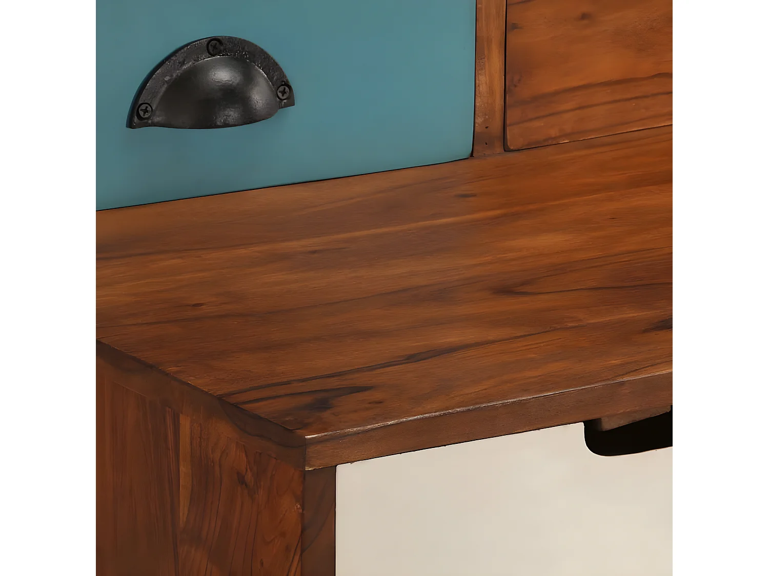 Bureau 110x50x90 cm Bois d'acacia solide