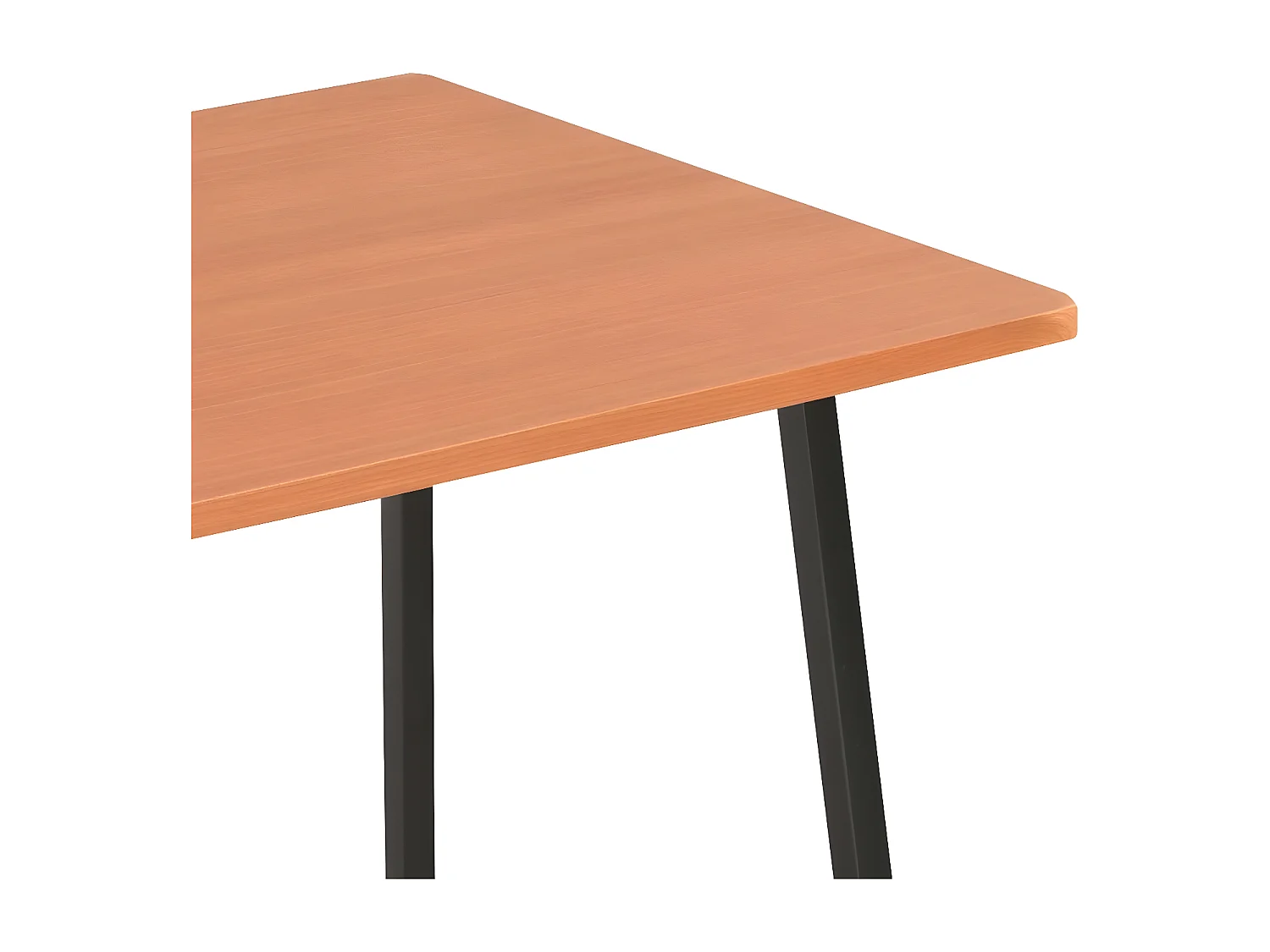 Bureau avec étagère Noir et marron 102x50x117 cm