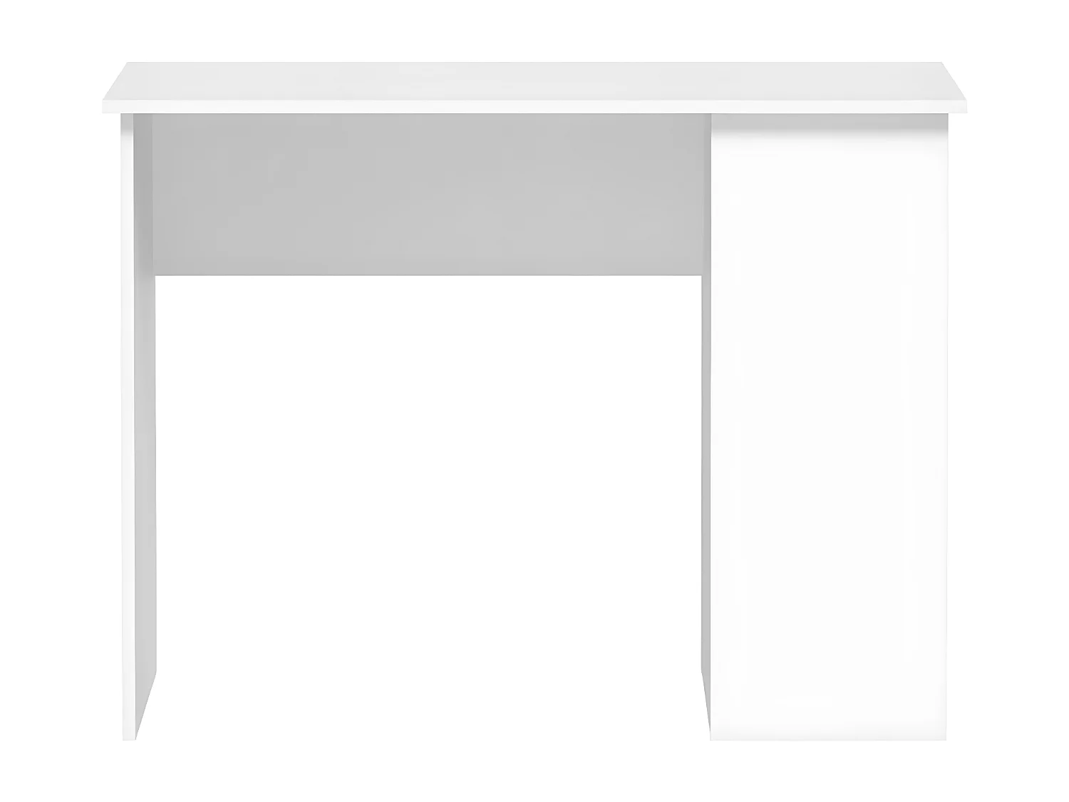 Bureau Blanc 100x55x75 cm Bois d'ingénierie