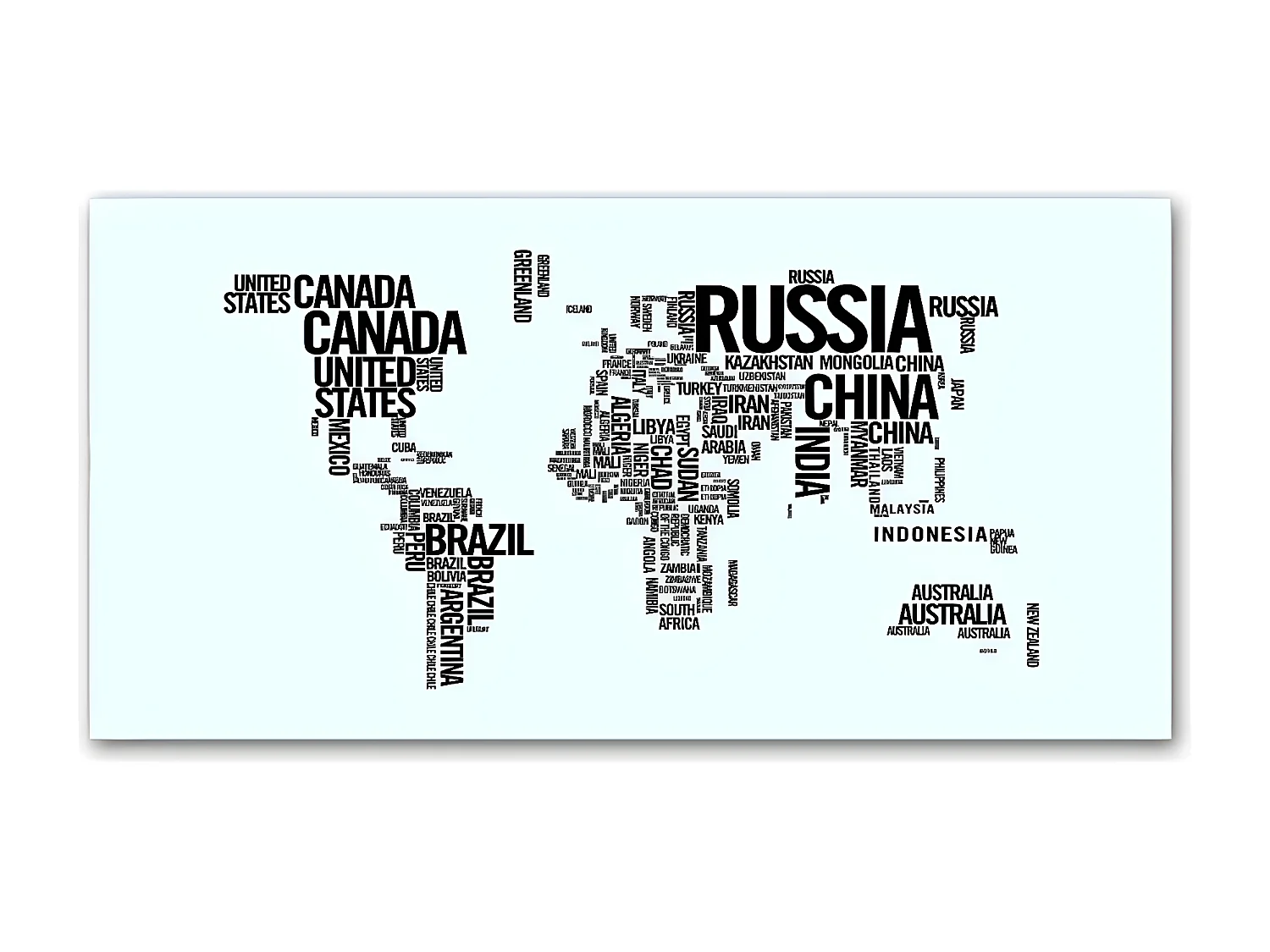 Bureau rectangulaire avec motif de carte du monde