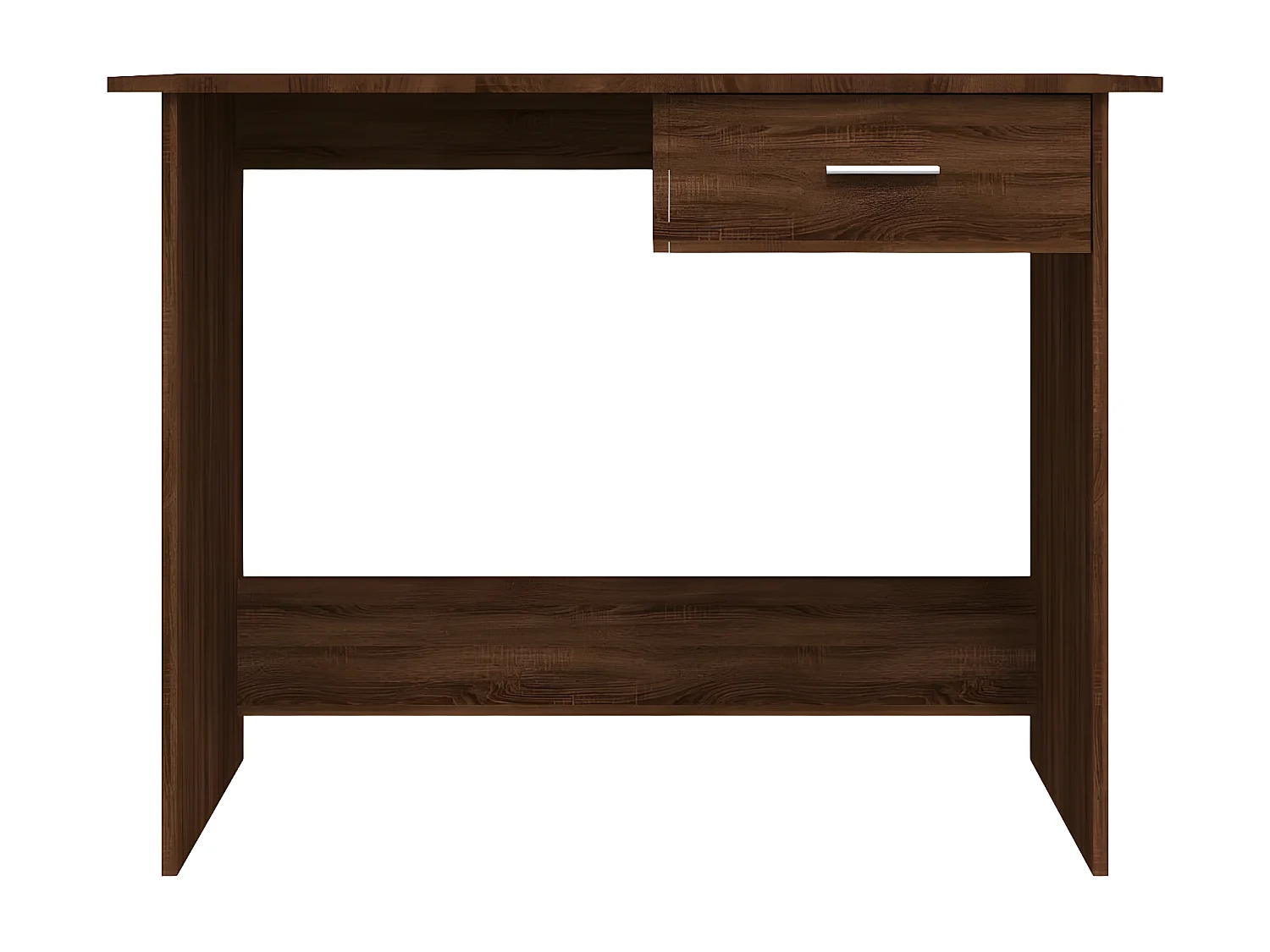 Bureau Chêne marron 100x50x76 cm Bois d'ingénierie