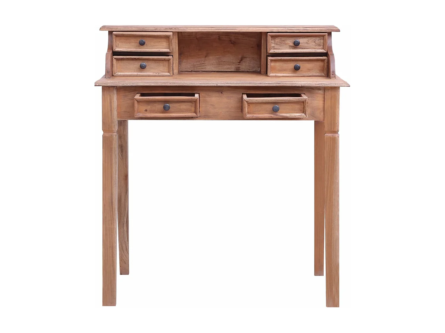 Bureau avec tiroirs 90x50x101 cm Bois de récupération solide
