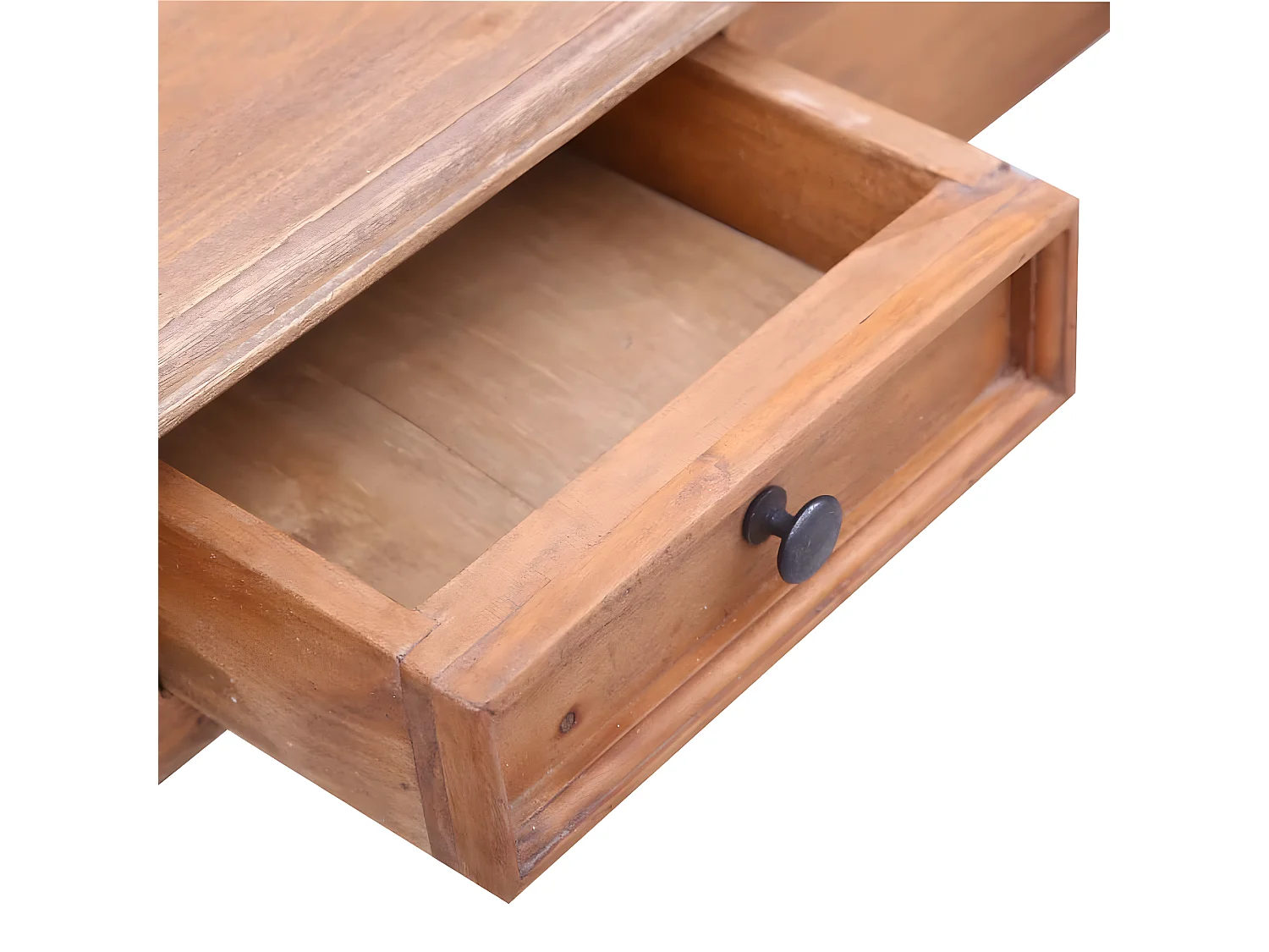 Bureau avec tiroirs 90x50x101 cm Bois de récupération solide