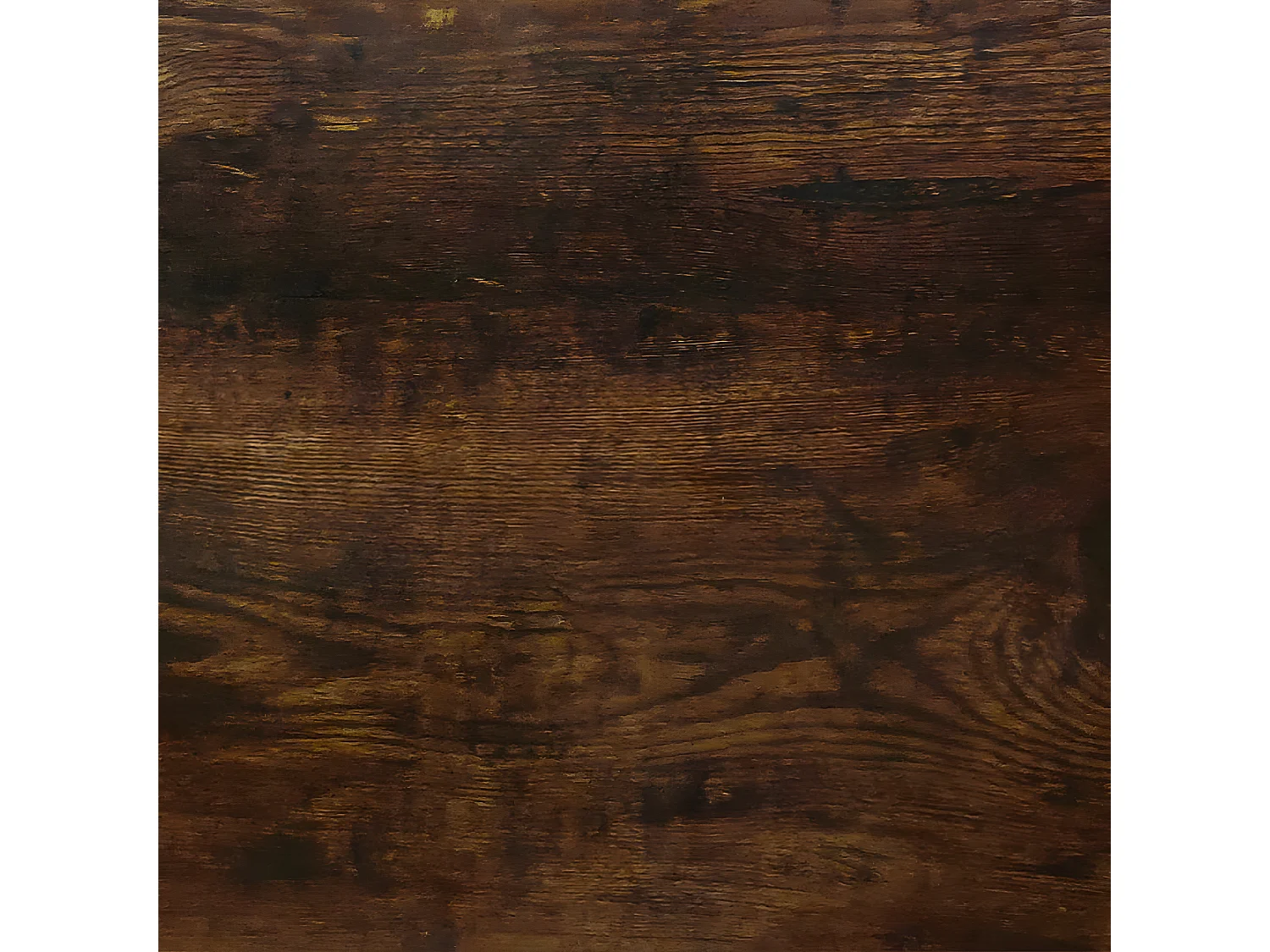 Bureau d'angle Chêne fumé Bois d'ingénierie