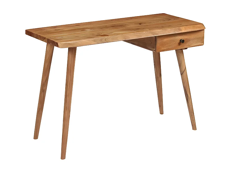 Schrijftafel 110x50x76 cm massief acaciahout