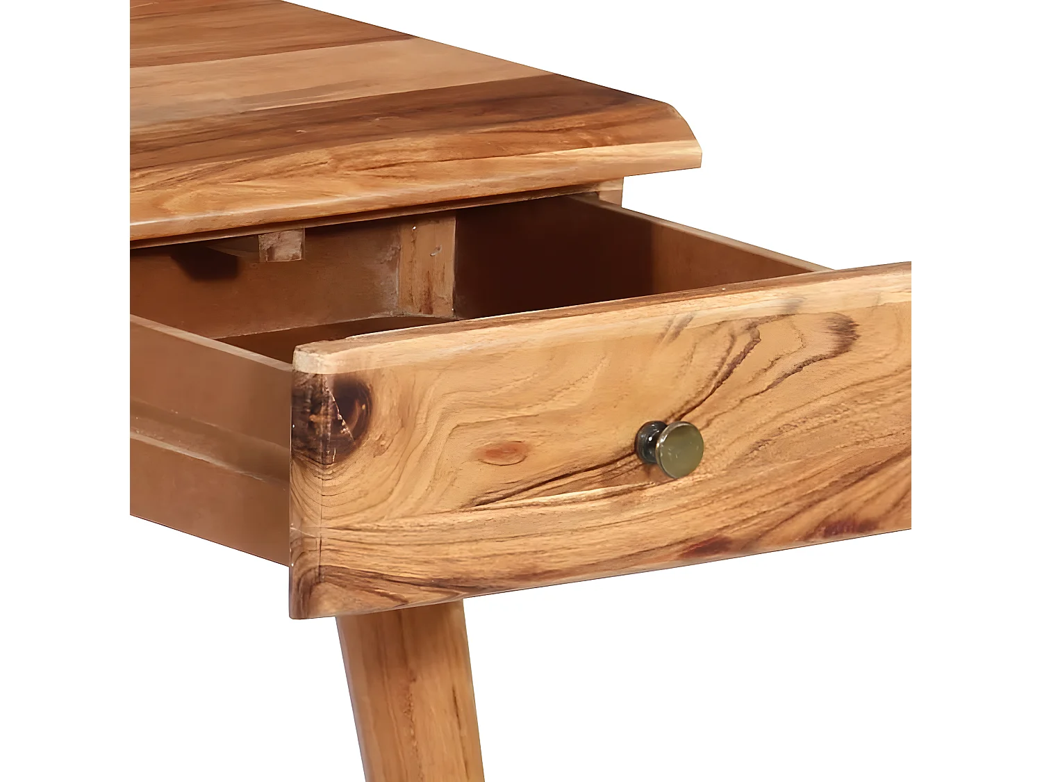 Bureau Bois d'acacia massif 110 x 50 x 76 cm