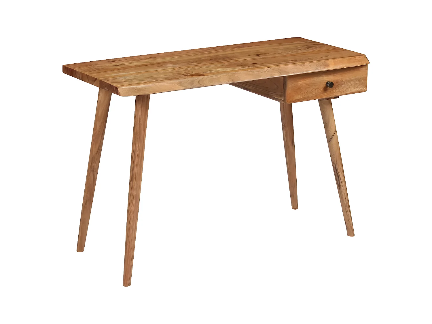 Bureau Bois d'acacia massif 110 x 50 x 76 cm