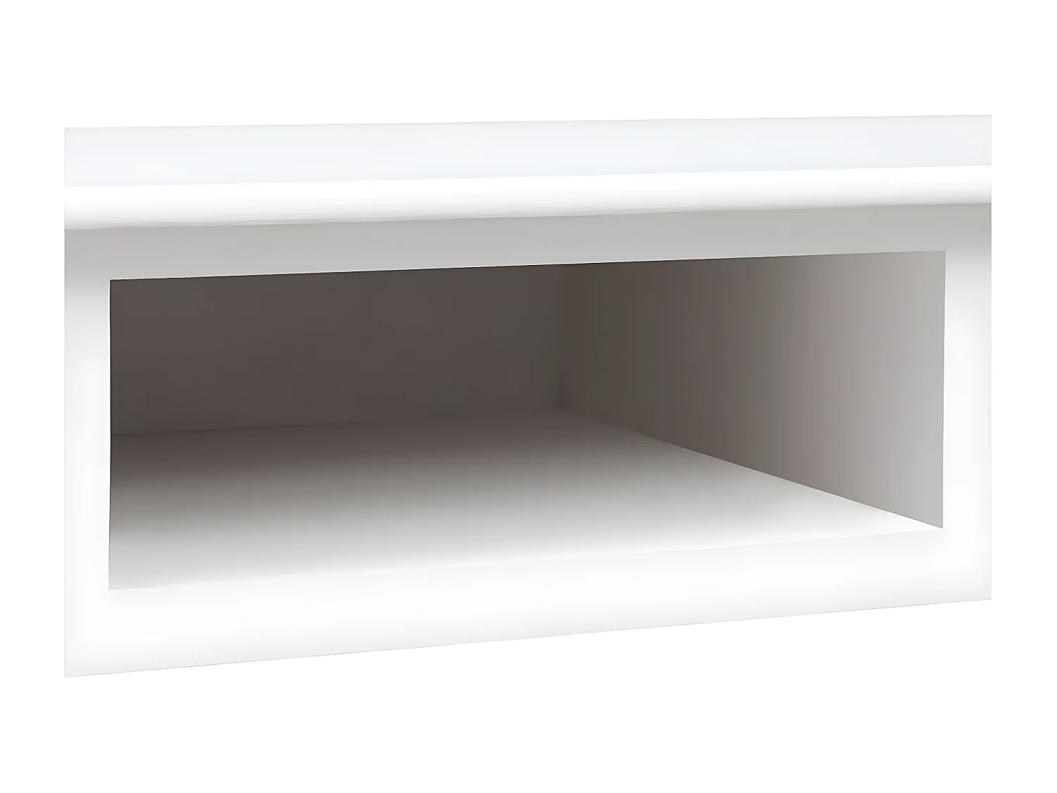 Bureau 108x45x76 cm massief paulowniahout wit