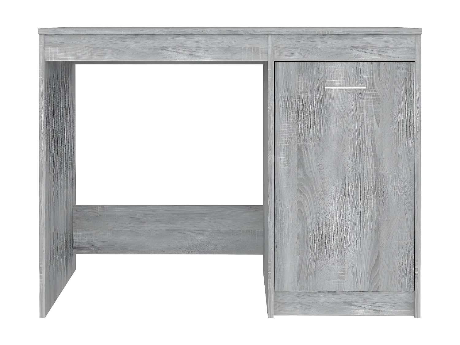 Bureau Sonoma gris 100x50x76 cm Bois d'ingénierie