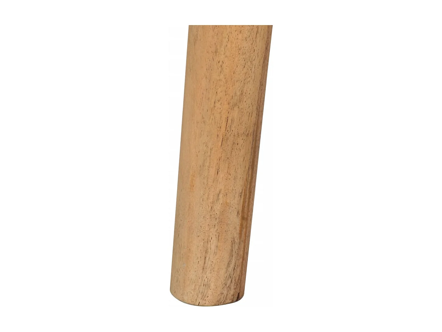 Escritorio de madera maciza de acacia 100x51x76 cm