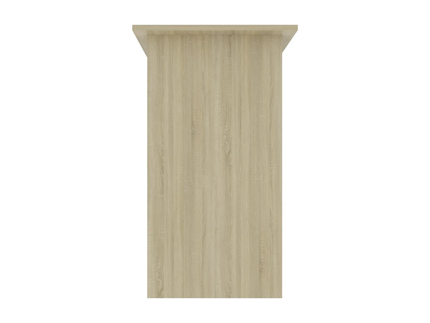 Bureau 80x45x74 cm bewerkt hout sonoma eikenkleurig