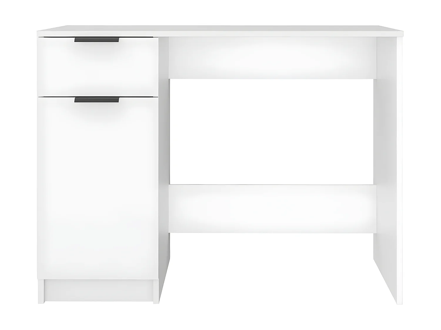 Bureau Blanc 100x50x75 cm Bois d'ingénierie