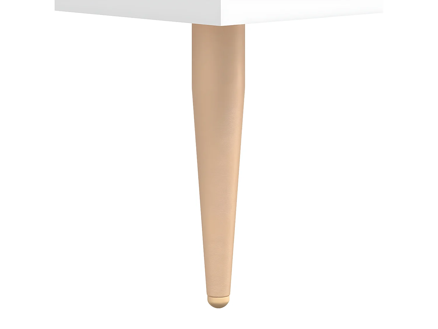 Bureau blanc 140x50x75 cm bois d'ingénierie