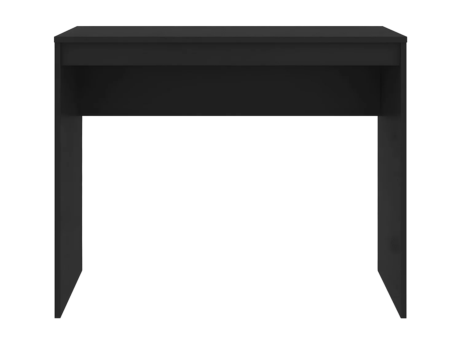 Bureau Noir 90x40x72 cm Bois d'ingénierie