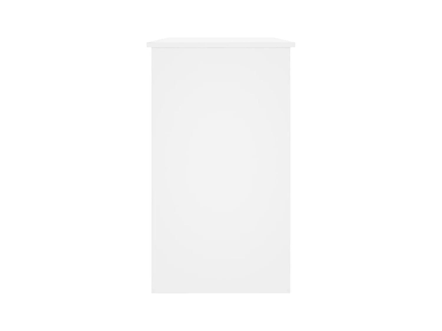 Bureau Blanc 90x45x76 cm Aggloméré