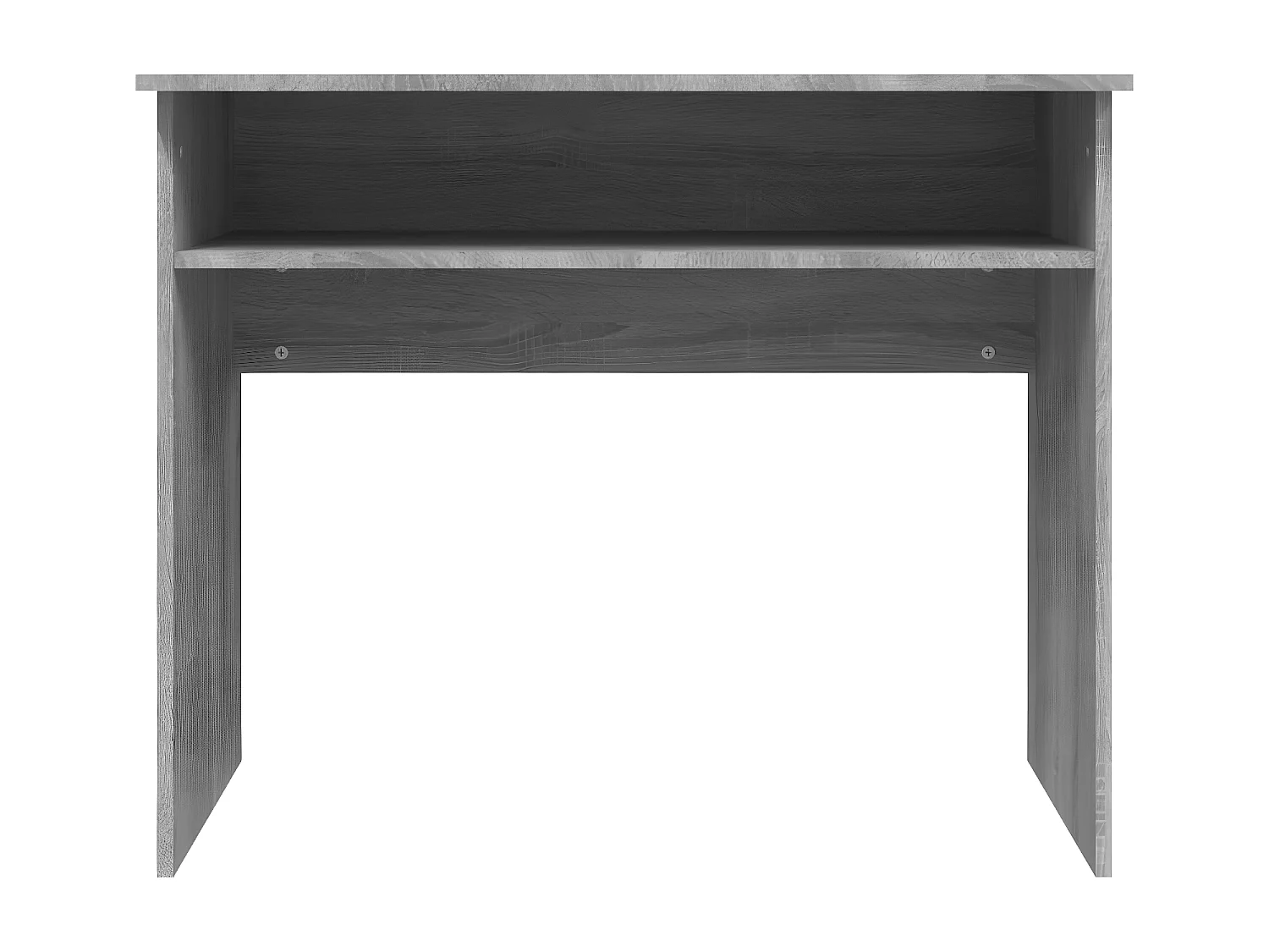 Bureau Sonoma gris 90x50x74 cm Bois d'ingénierie