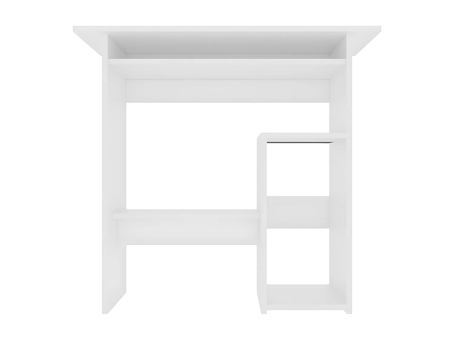 Bureau Blanc 80 x 45 x 74 cm Aggloméré